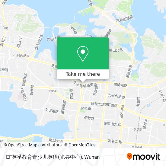 EF英孚教育青少儿英语(光谷中心) map