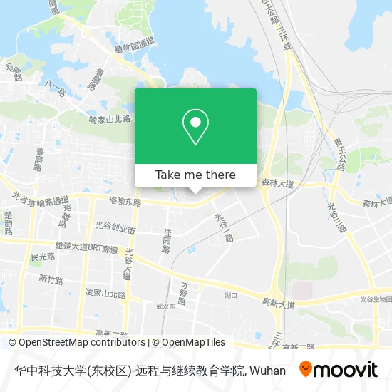 华中科技大学(东校区)-远程与继续教育学院 map