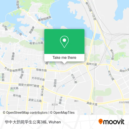 华中大韵苑学生公寓3栋 map