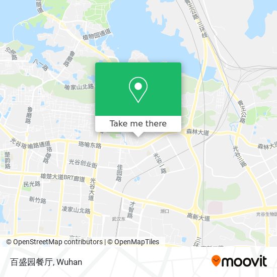 百盛园餐厅 map