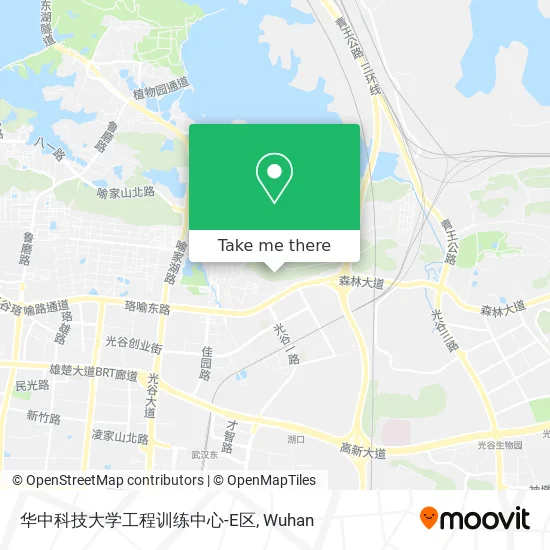 华中科技大学工程训练中心-E区 map