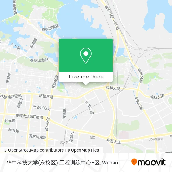 华中科技大学(东校区)-工程训练中心E区 map