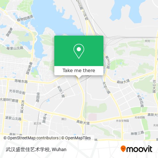 武汉盛世佳艺术学校 map