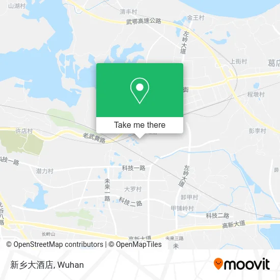 新乡大酒店 map