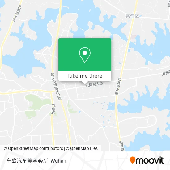车盛汽车美容会所 map