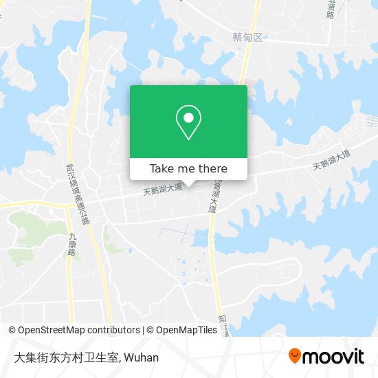 大集街东方村卫生室 map