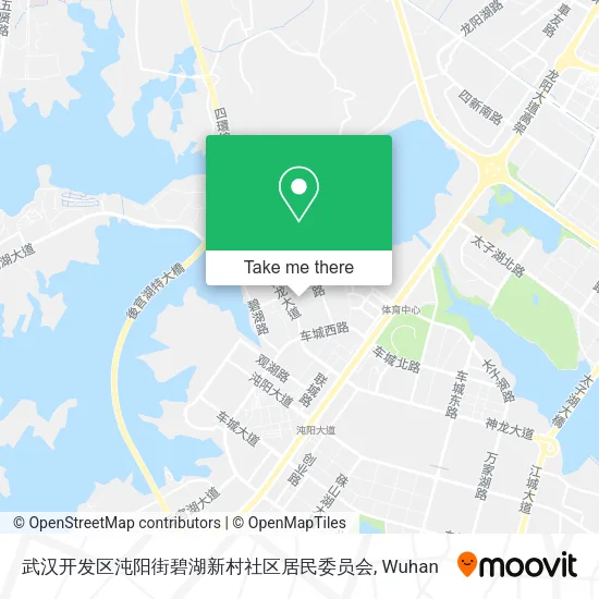 武汉开发区沌阳街碧湖新村社区居民委员会 map