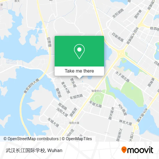 武汉长江国际学校 map