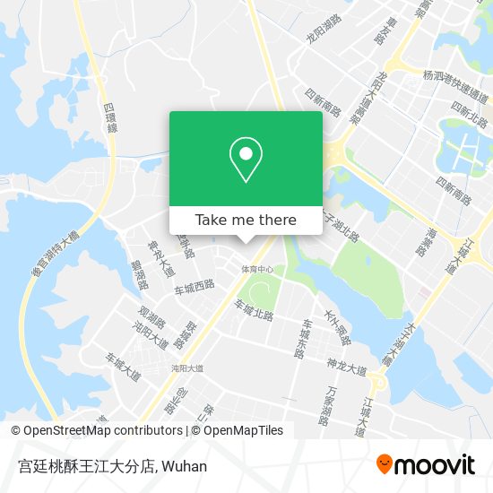 宫廷桃酥王江大分店 map