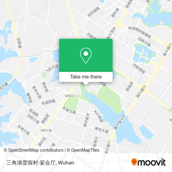 三角湖度假村-宴会厅 map