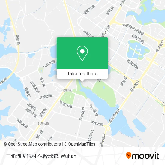 三角湖度假村-保龄球馆 map