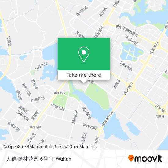 人信·奥林花园-6号门 map