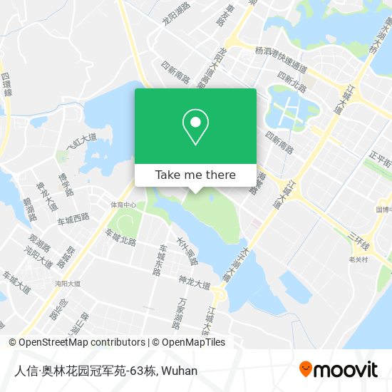 人信·奥林花园冠军苑-63栋 map