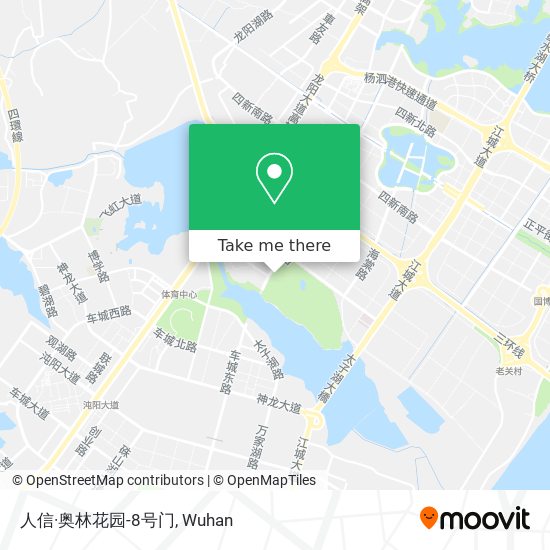 人信·奥林花园-8号门 map