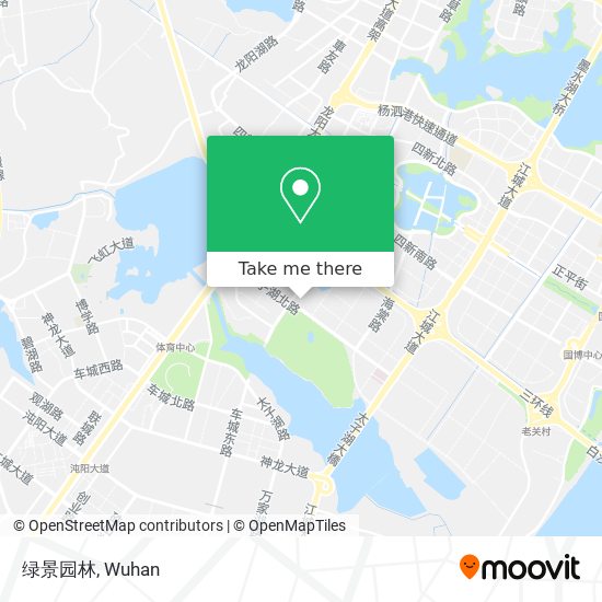 绿景园林 map