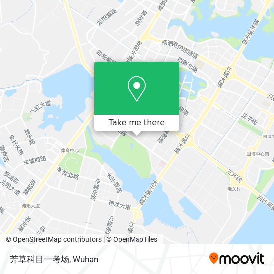 芳草科目一考场 map