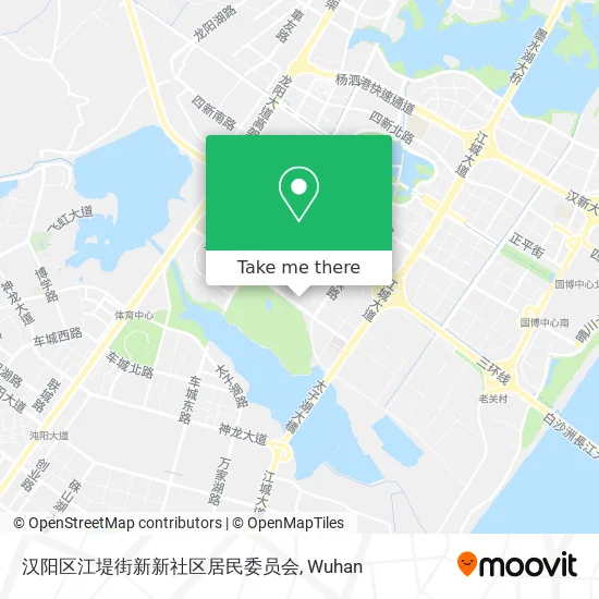 汉阳区江堤街新新社区居民委员会 map