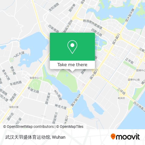 武汉天羽盛体育运动馆 map