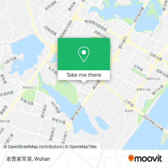 老曹家常菜 map