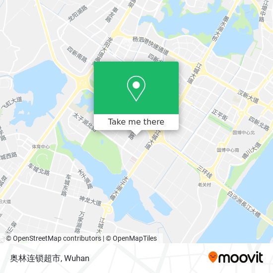 奥林连锁超市 map