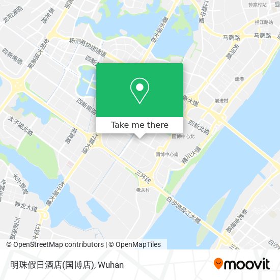 明珠假日酒店(国博店) map