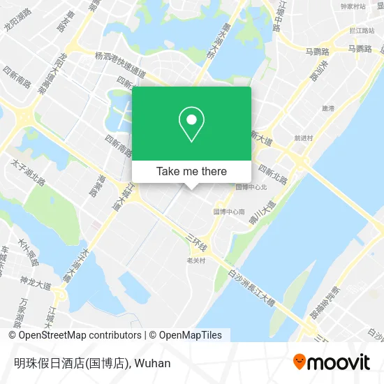 明珠假日酒店(国博店) map