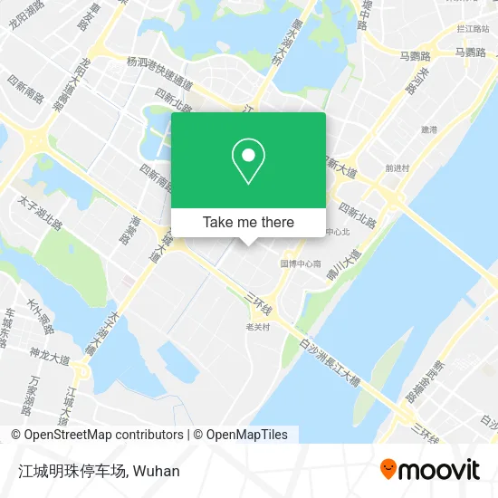 江城明珠停车场 map