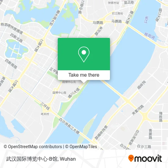 武汉国际博览中心-B馆 map