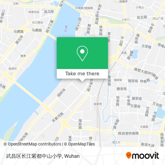 武昌区长江紫都中山小学 map