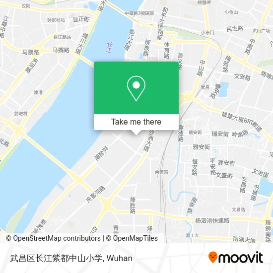 武昌区长江紫都中山小学 map