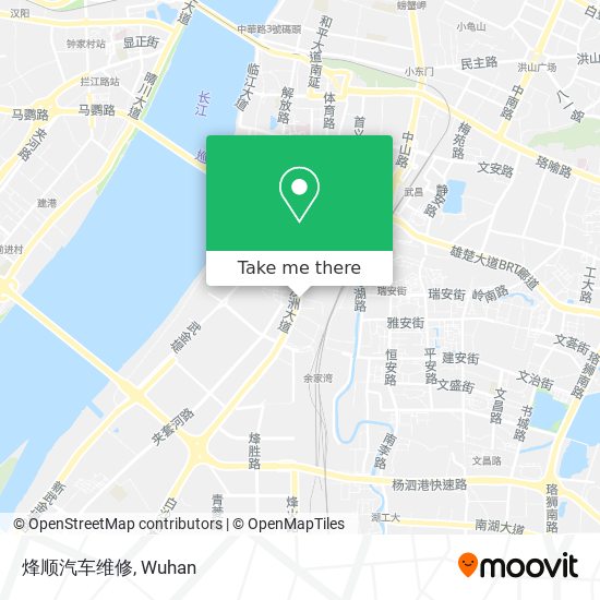 烽顺汽车维修 map
