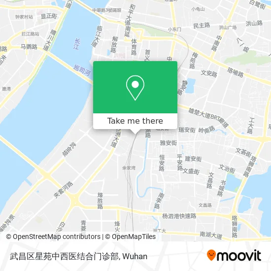 武昌区星苑中西医结合门诊部 map