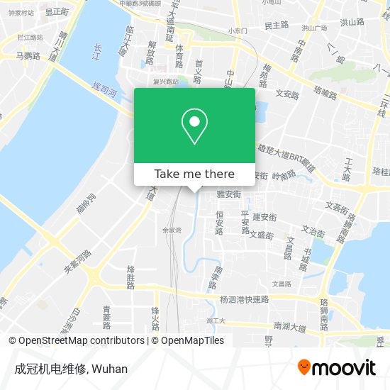 成冠机电维修 map