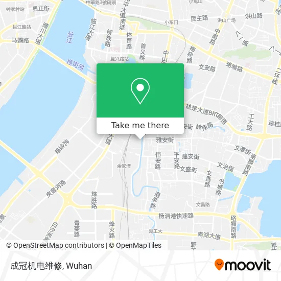 成冠机电维修 map