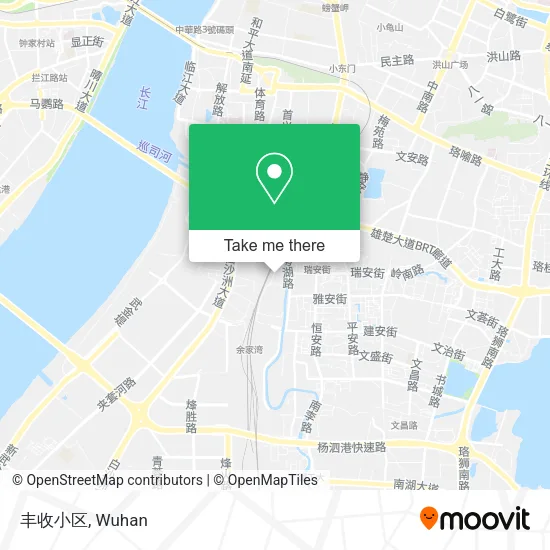 丰收小区 map