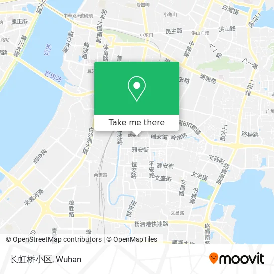 长虹桥小区 map