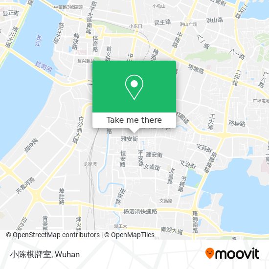 小陈棋牌室 map