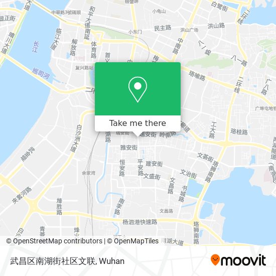 武昌区南湖街社区文联 map