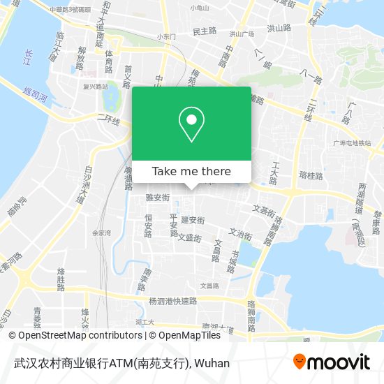 武汉农村商业银行ATM(南苑支行) map