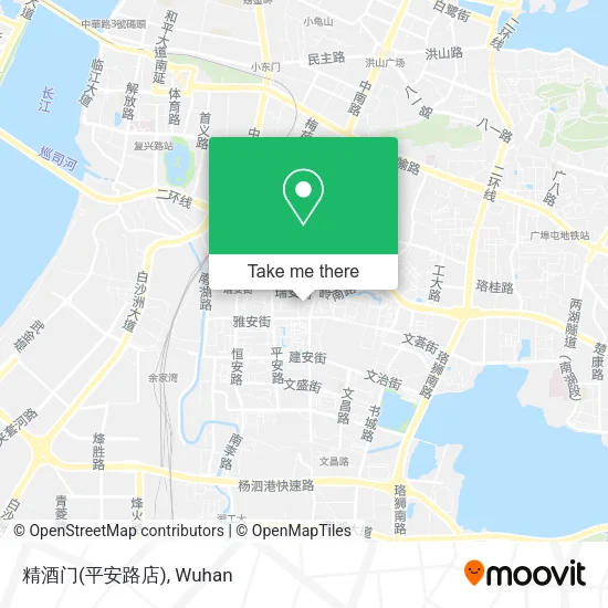 精酒门(平安路店) map