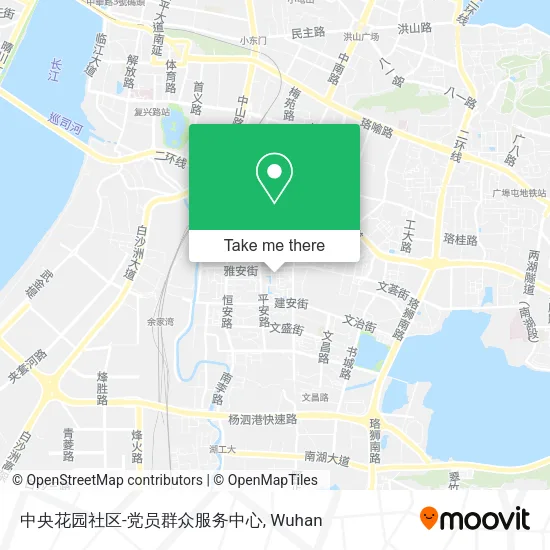 中央花园社区-党员群众服务中心 map