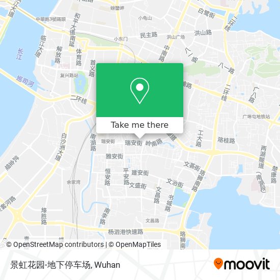 景虹花园-地下停车场 map
