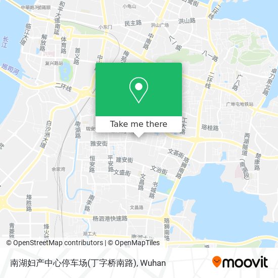 南湖妇产中心停车场(丁字桥南路) map
