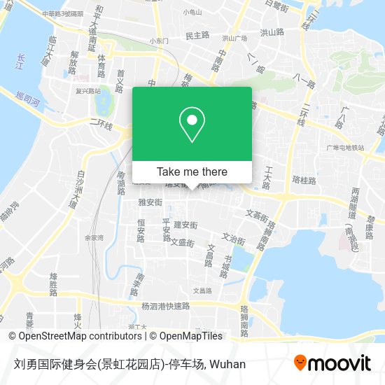 刘勇国际健身会(景虹花园店)-停车场 map