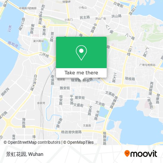 景虹花园 map