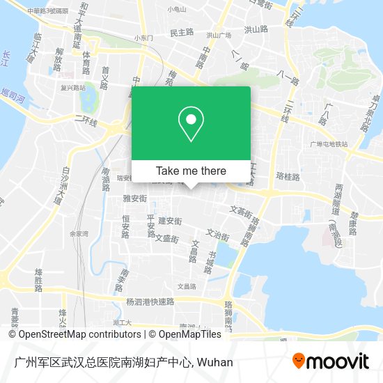 广州军区武汉总医院南湖妇产中心 map