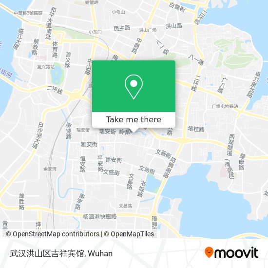 武汉洪山区吉祥宾馆 map