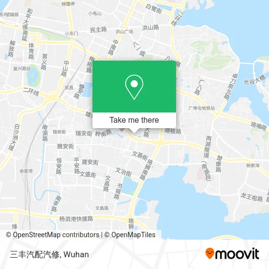 三丰汽配汽修 map