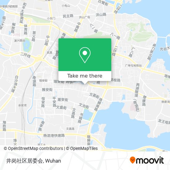 井岗社区居委会 map