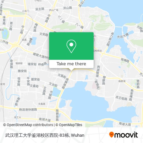 武汉理工大学鉴湖校区西院-83栋 map